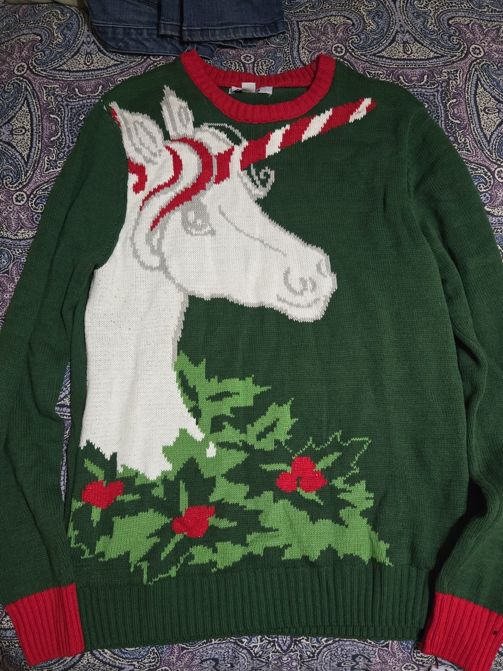 "Ugly" Christmas Sweater - Lights Up!